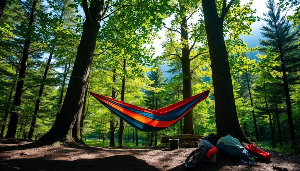 Hammock camping