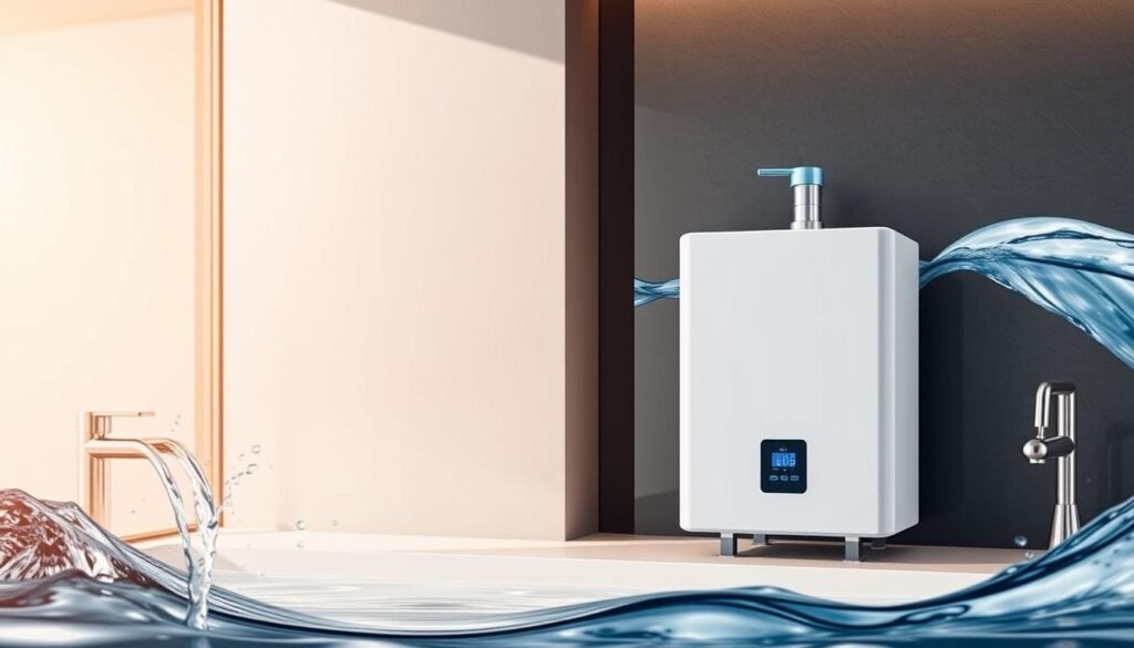 Tankless water heater size and flow rate