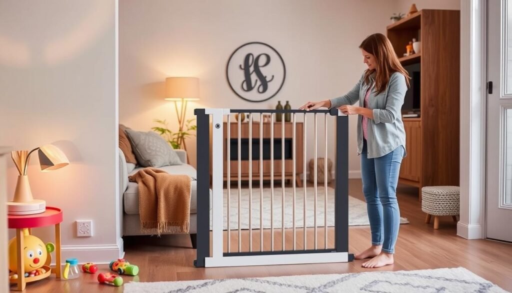 how to maintain retractable baby gate