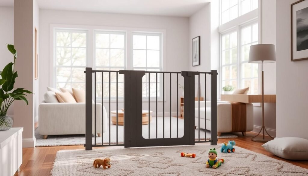 retractable baby gate