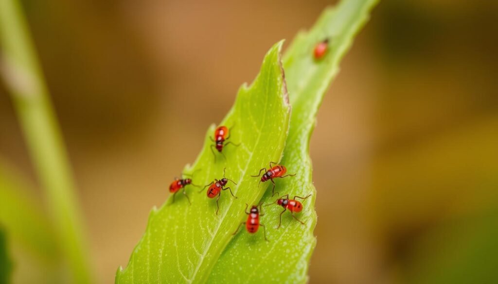 tiny red bugs