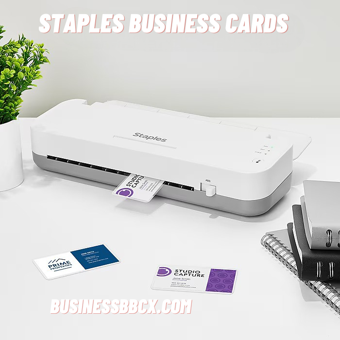 Staples Business Cards