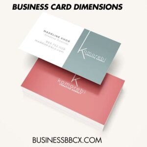 Business Card Dimensions