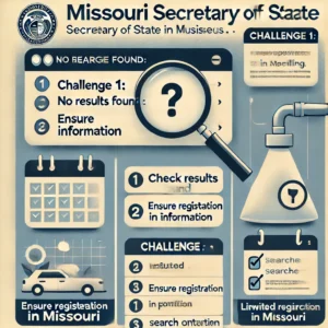 Missouri Secretary of State Business Search