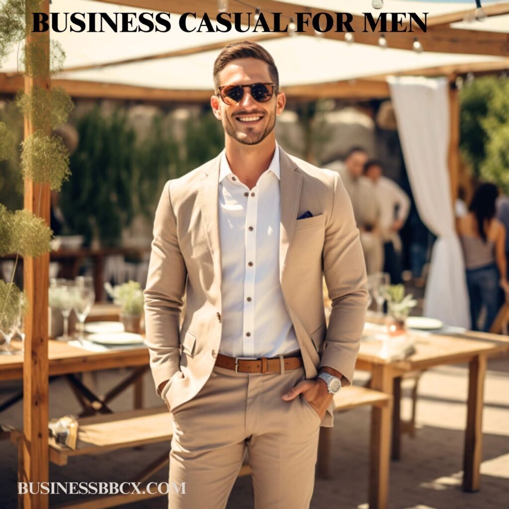 business casual for men