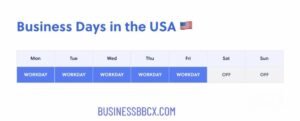 how many business days in a year